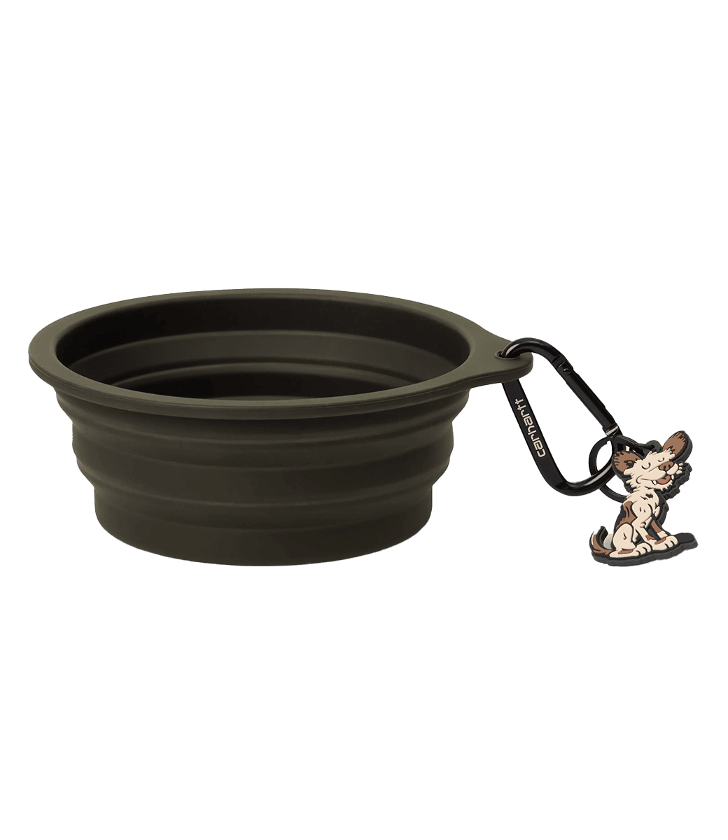 CARHARTT WIP Wild Dog Foldable Bowl - Olive/Wax