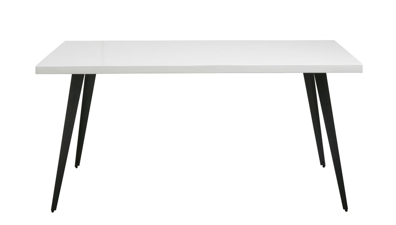 Nordal Blanca eettafel small - glanzend wit