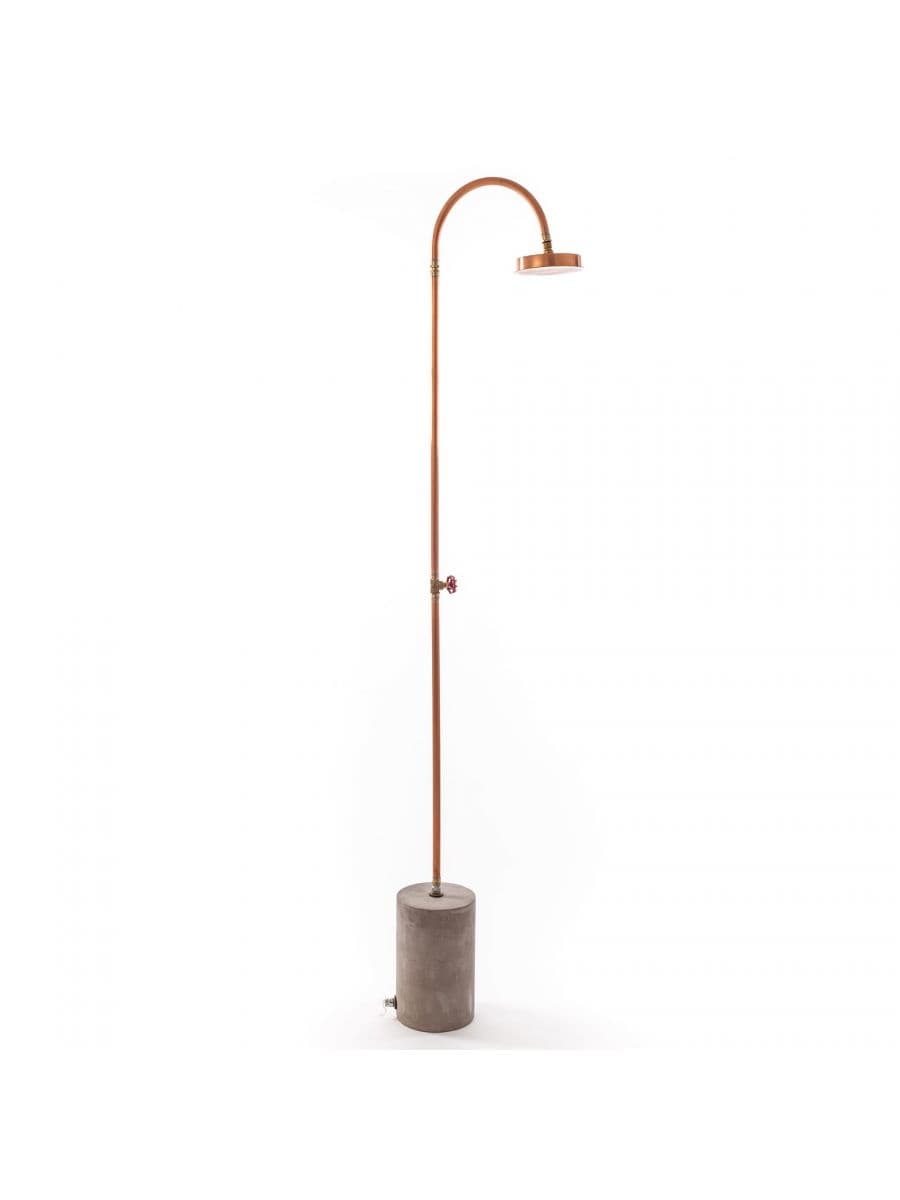 Seletti Aquart buitendouche - koper/beton