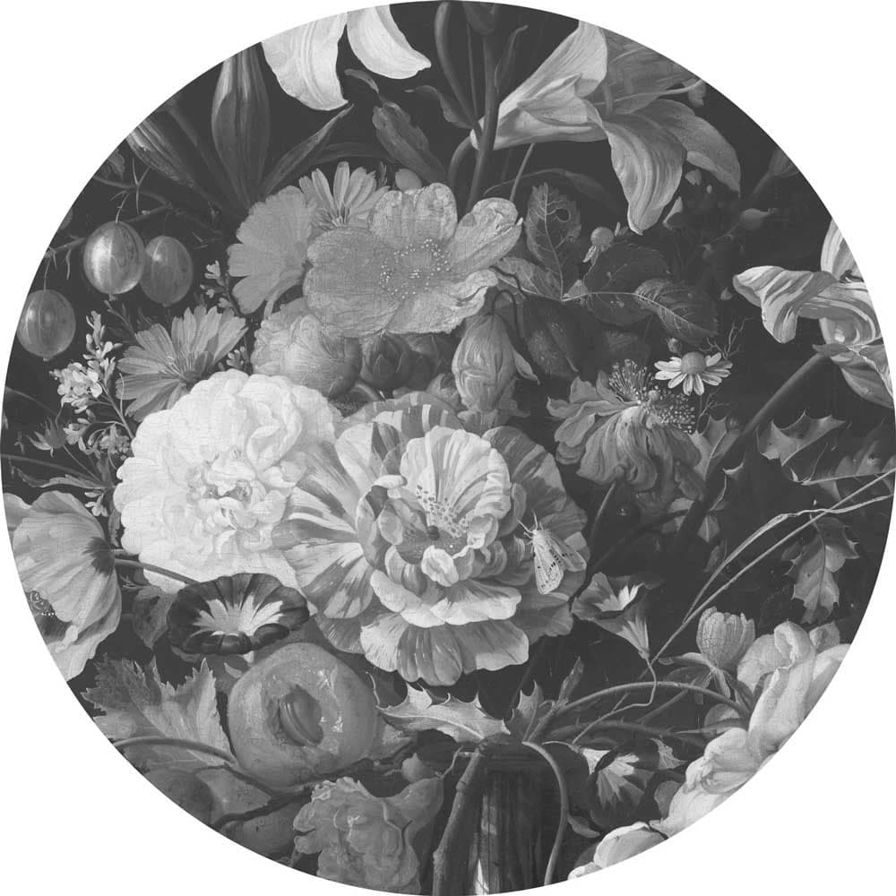 KEK Amsterdam Golden age flowers behangcirkel SC-009 ø142,5 cm