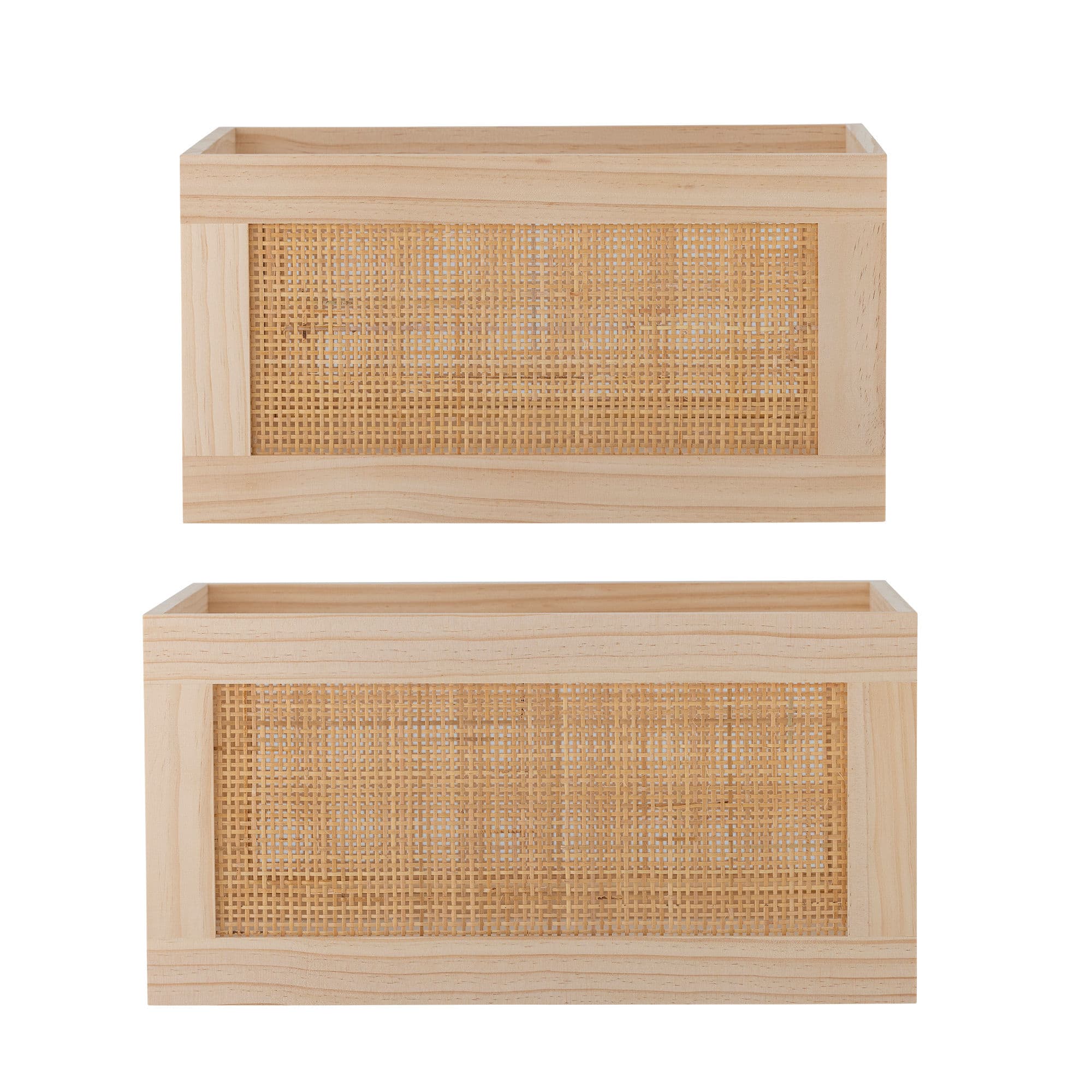 Bloomingville Piana opbergboxen set van 2 stuks