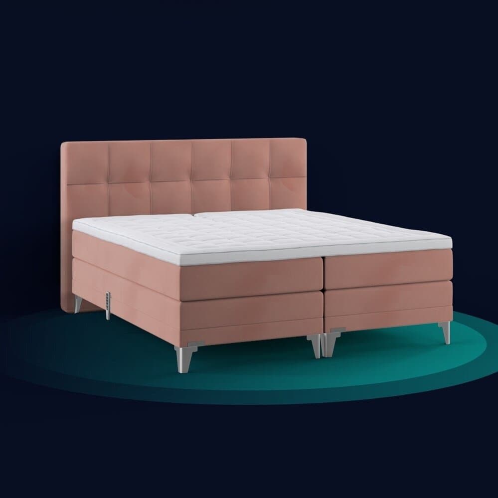 Caresse elektrische boxspring Gold 7000 roze