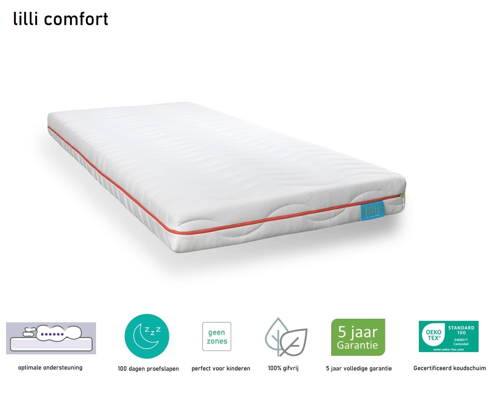 Kindermatras 80x160 Lilli Comfort