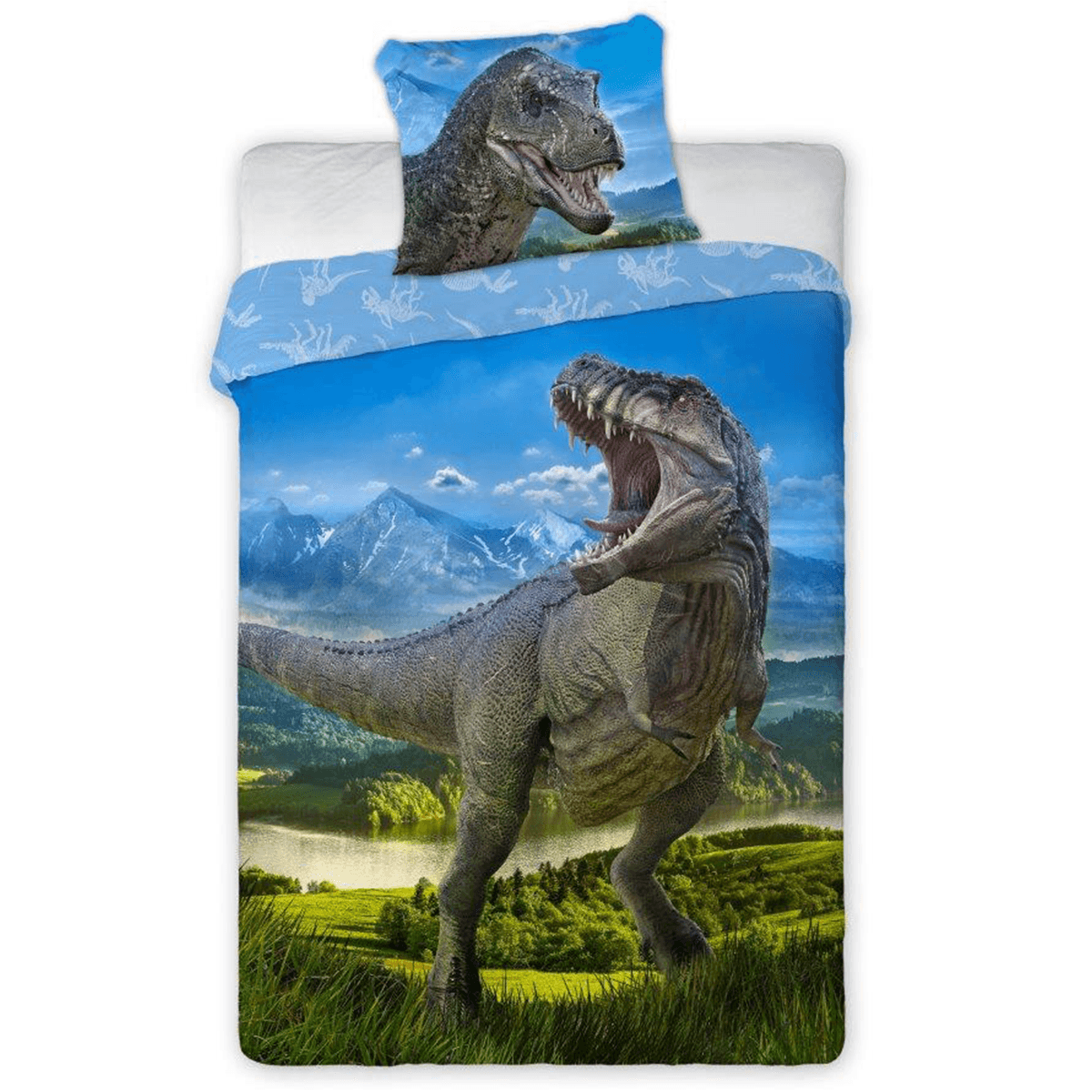 Dinosaurus Dekbedovertrek T-Rex - Katoen - Topkwaliteit