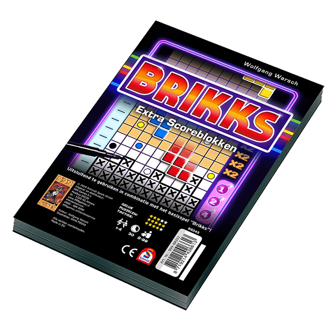 999 Games Brikks - Extra Scoreblokken (NL)