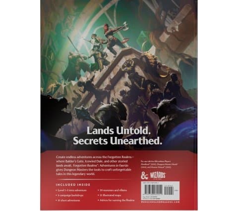 Wizards of the Coast Forgotten Realms: Adventures in Faerûn