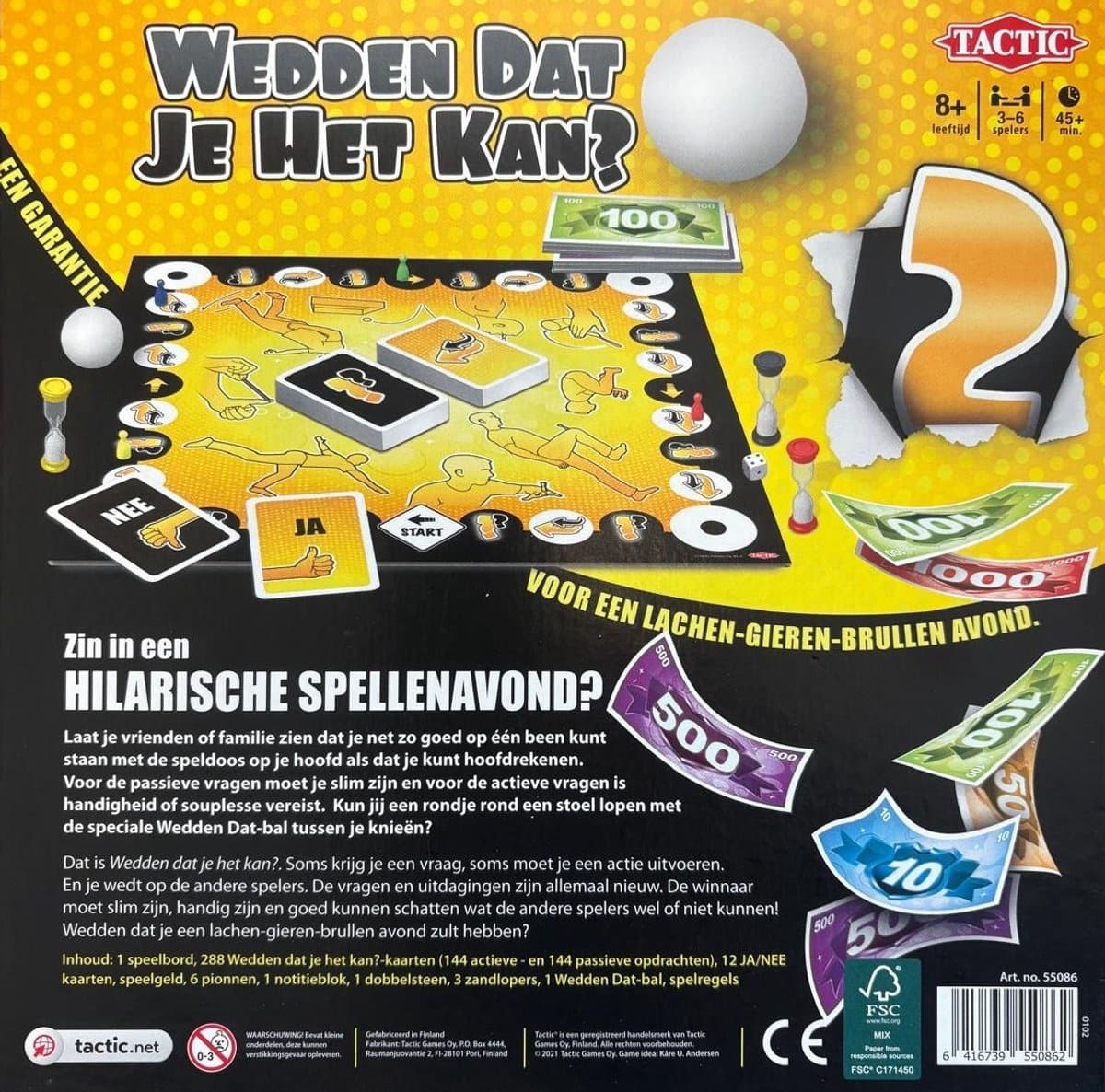 Tactic Wedden Dat Je Het Kan? 2 (NL)