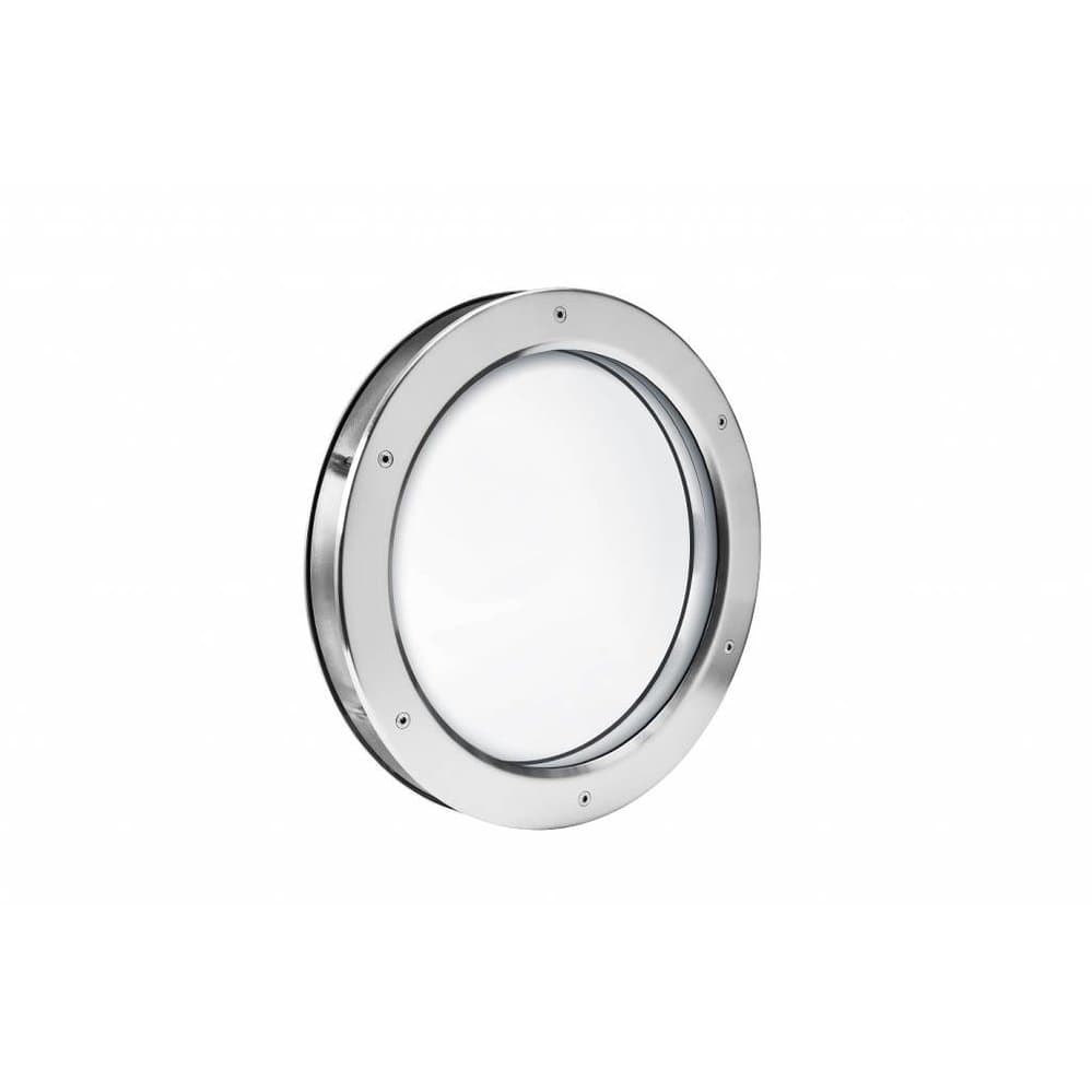 RVS patrijspoort B2000 250 mm met dubbel veiligheidsglas en éénzijdige bevestiging
