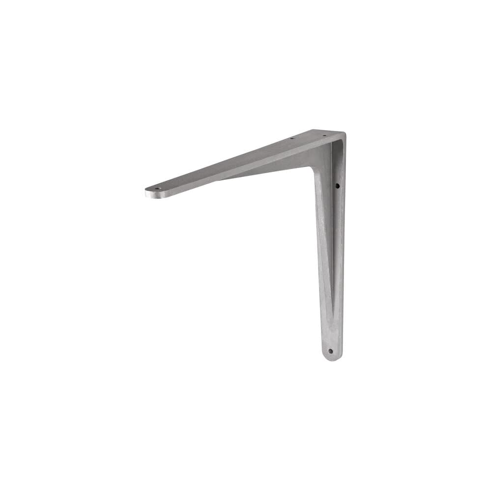 Zilvergrijze plankdrager Herakles HD 400x350mm  uit aluminium