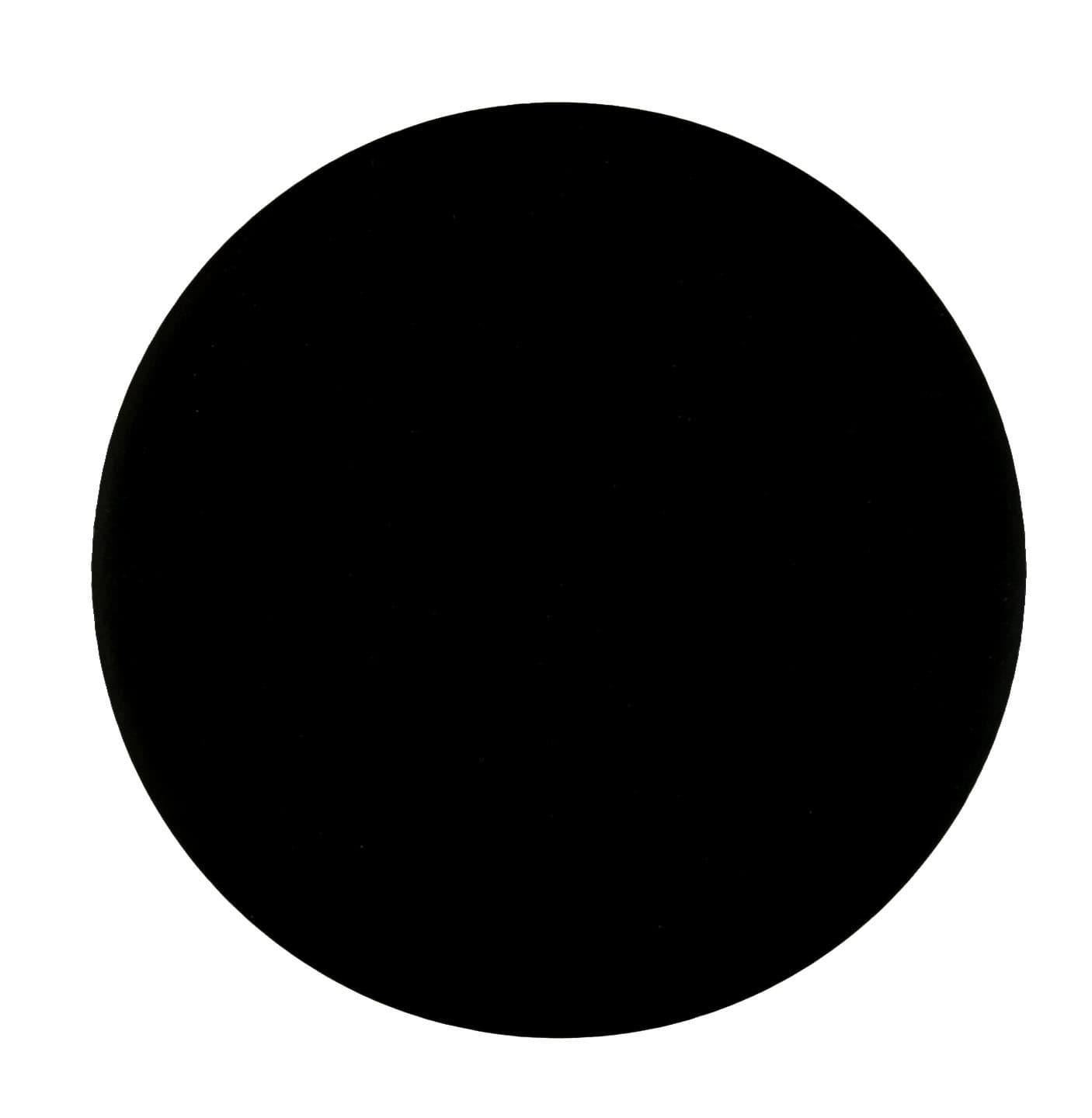 Blinde rozet zwart