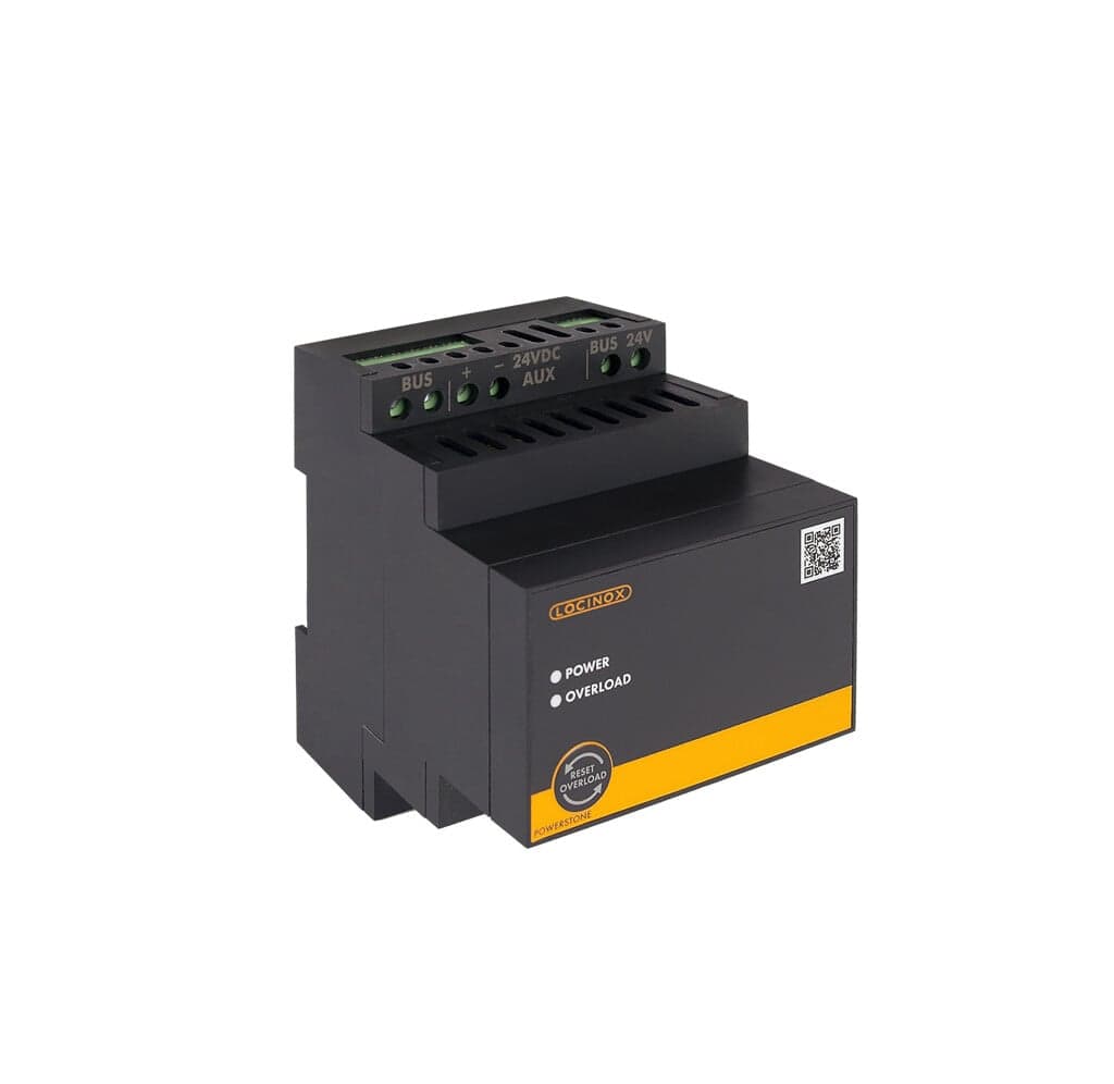 POWERSTONE 60W voeding voor Locinox grondgrendels met overbelastingsindicator
