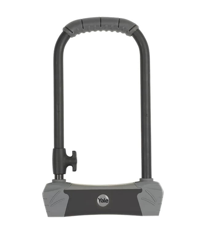 Zwart Yale Maximum Security fietsslot - Beugelslot
