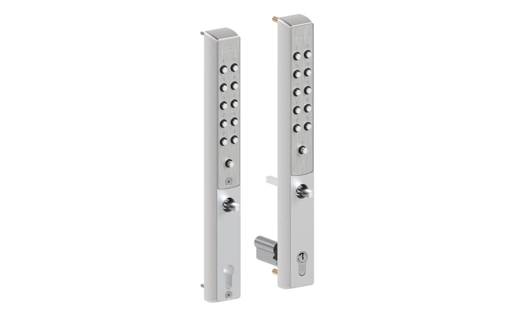 Dubbelzijdig locinox codeslot VITA voor insteek sloten mechanisch  VITA-VSZ-2- Zilver