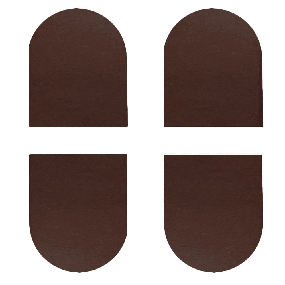 Afdekkapjes AGB eclips 2.2 Mat brons 38 x 30 mm