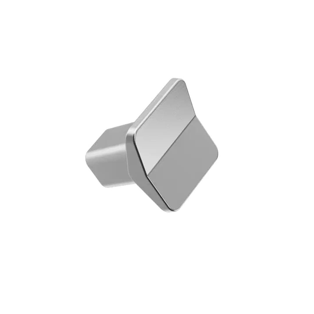 Meubelknop VIS A VIS 26 mm - Inox look