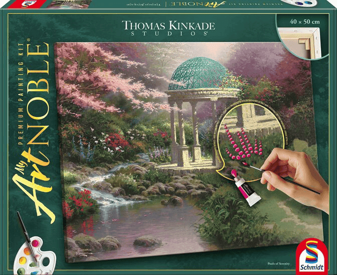 Thomas Kinkade, My ArtNOBLE Pools of Serenity - Hobbypakket