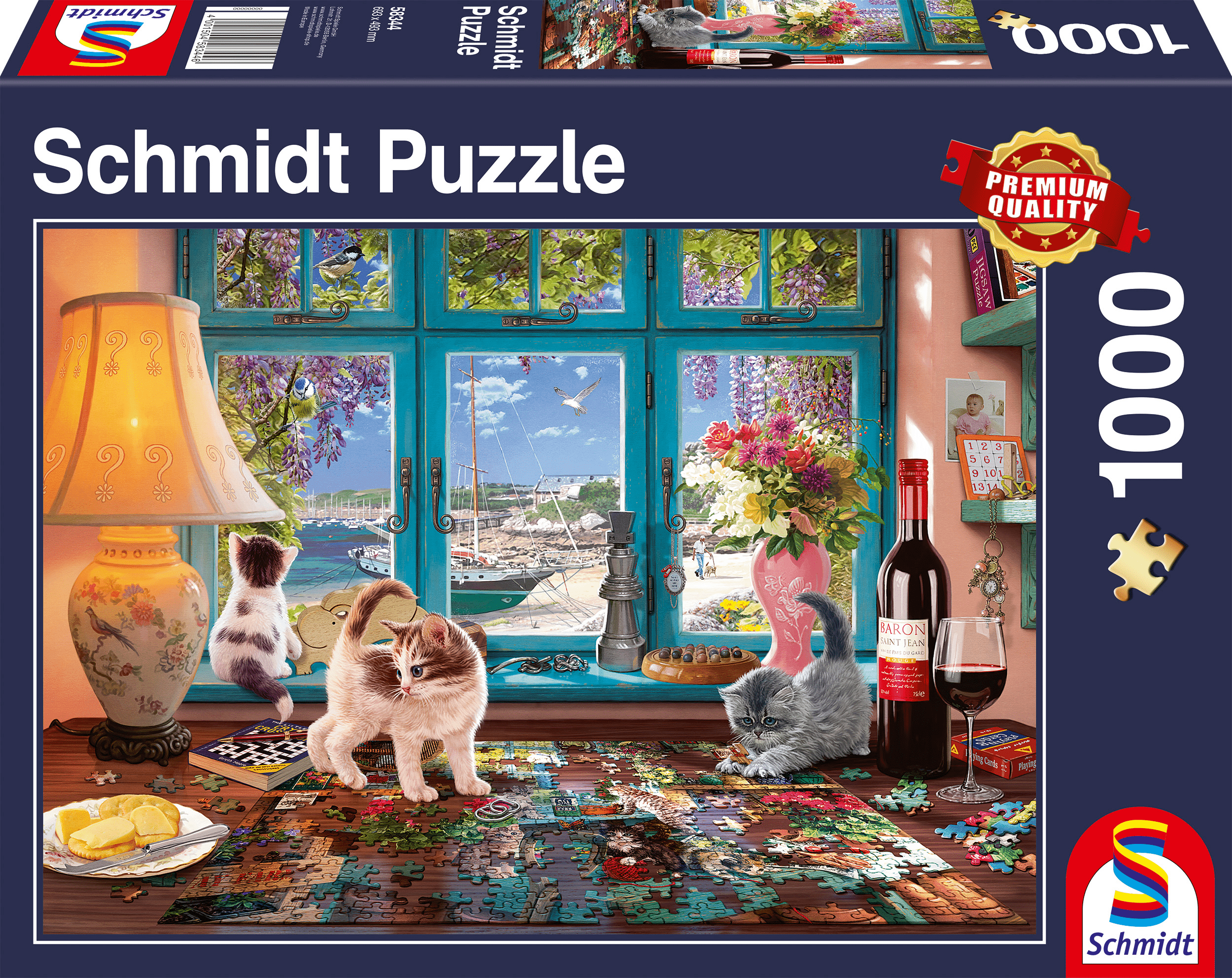 Plezier op de puzzeltafel, 1000 stukjes - Puzzel