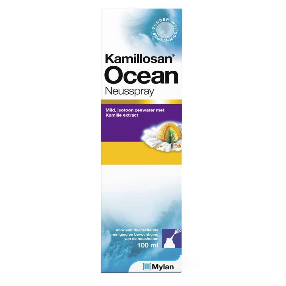 Kamillosan Ocean Neusspray | Verkoudheid en droge neus Reinigt, hydrateert herstelt de 100