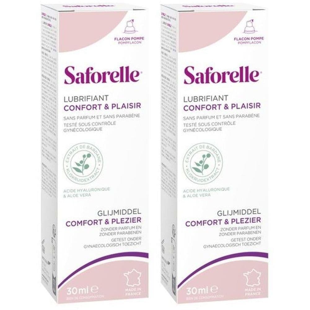 Saforelle Glijmiddel Comfort & Plezier 2x30