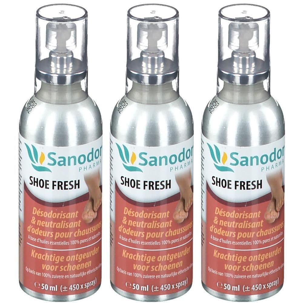 Sanodor Pharma Shoefresh 3x50 Spray