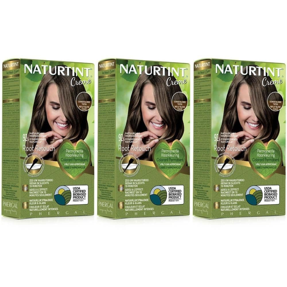 Naturtint Root Retouch Donker Blond 3x45 Combinatieverpakking