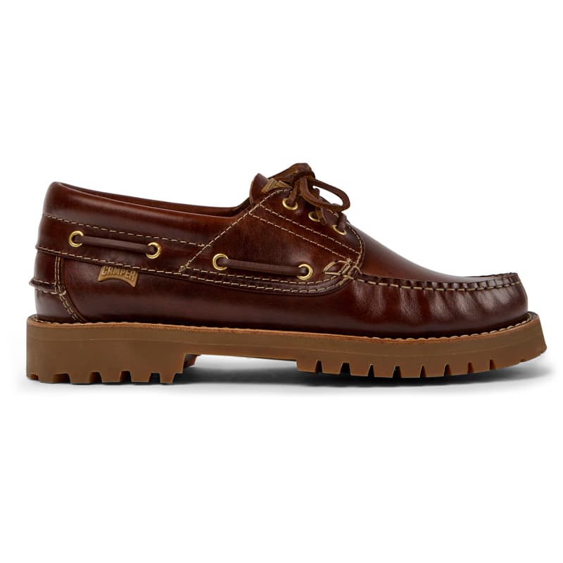 CAMPER Nautico - Chaussures casual pour Homme - Marron, taille 42, Cuir lisse