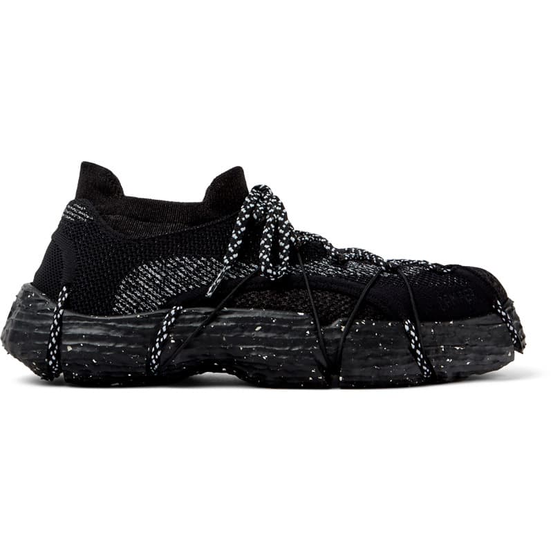 CAMPER Roku - Baskets pour Homme - Noir,Gris,Blanc, taille 43, Tissu en coton