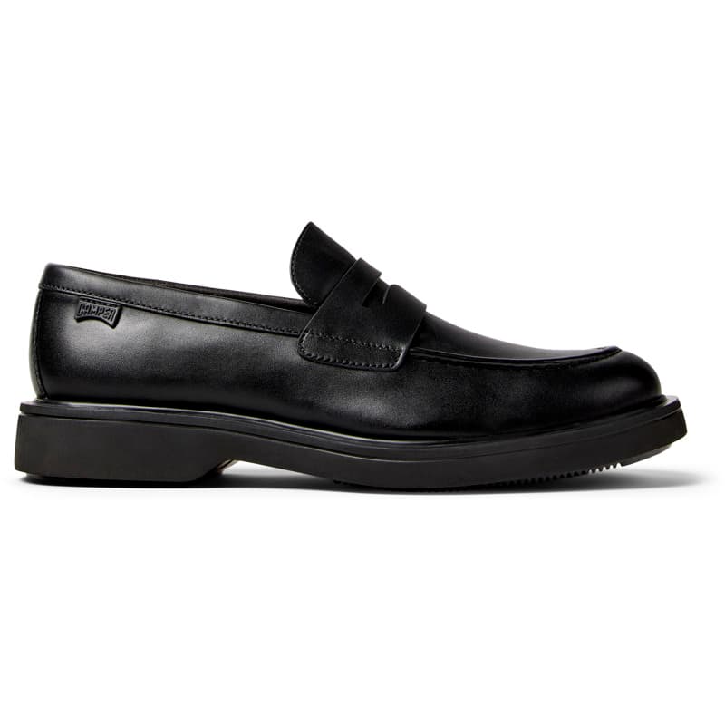 CAMPER Norman - Chaussures habillées pour Homme - Noir, taille 42, Cuir lisse