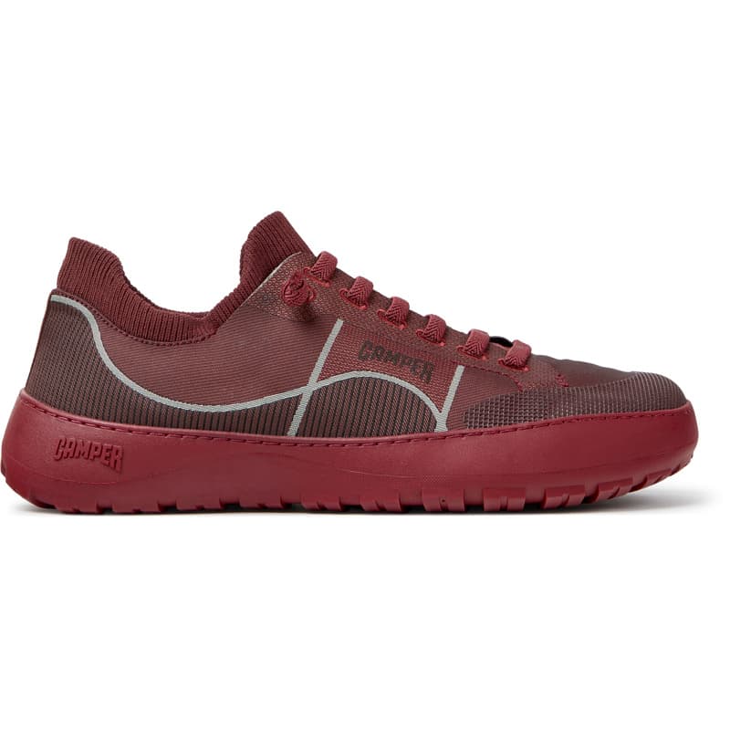 CAMPER Peu Serra - Chaussures casual pour Homme - Bourgogne, taille 44, Tissu en coton