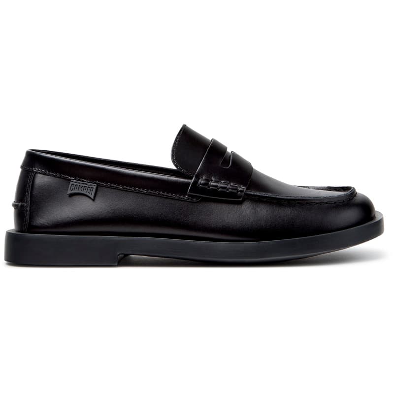 CAMPER Don - Chaussures habillées pour Homme - Noir, taille 44, Cuir lisse