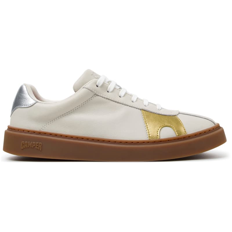 CAMPER Twins - Chaussures casual pour Homme - Blanc, taille 45, Cuir lisse