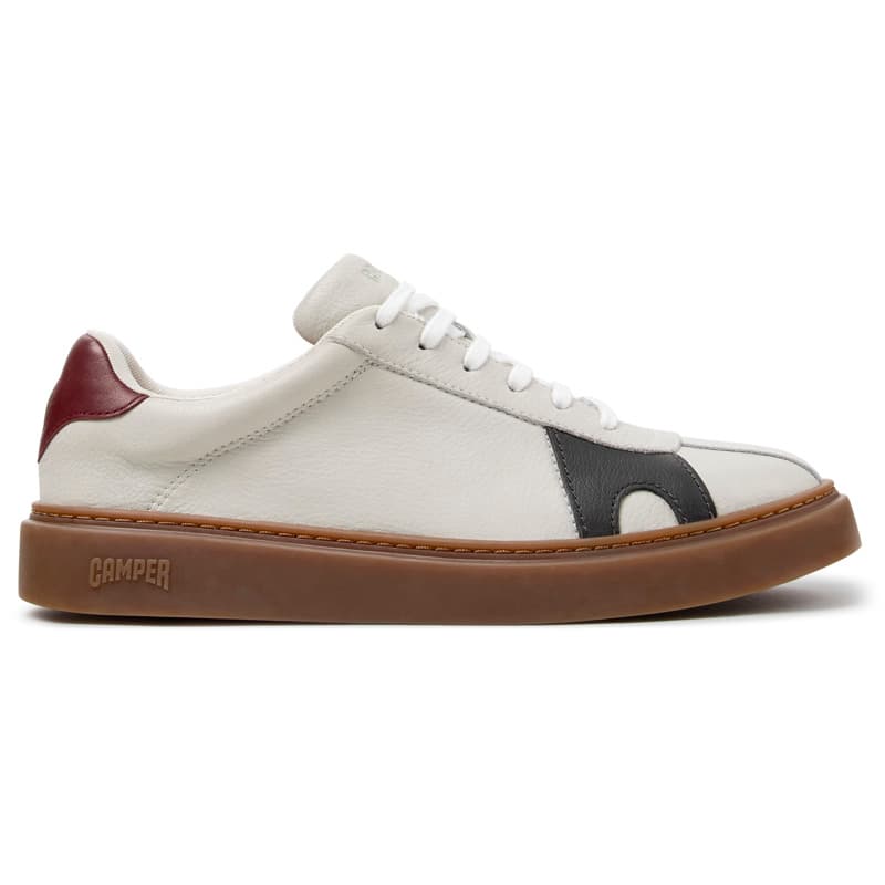 CAMPER Twins - Chaussures casual pour Homme - Blanc, taille 41, Cuir lisse