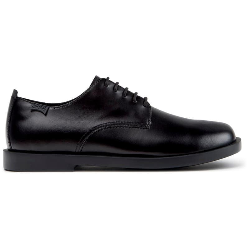 CAMPER Don - Chaussures habillées pour Homme - Noir, taille 45, Cuir lisse