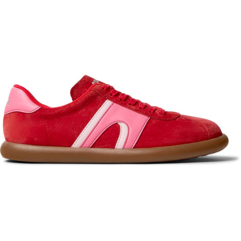 CAMPER Pelotas Soller - Chaussures casual pour Femme - Rouge, taille 37, Cuir lisse