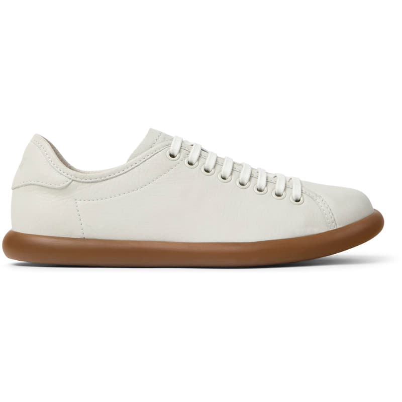 CAMPER Pelotas Soller - Baskets pour Femme - Blanc, taille 41, Cuir lisse
