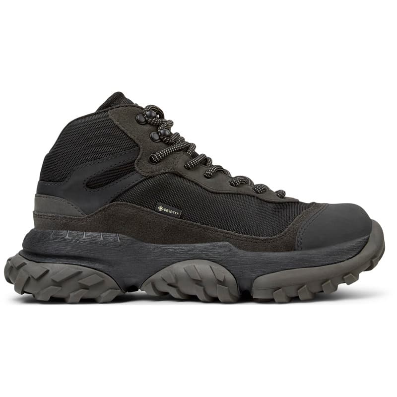 CAMPER Karst Trek - Bottines pour Homme - Noir,Gris, taille 42, Tissu en coton