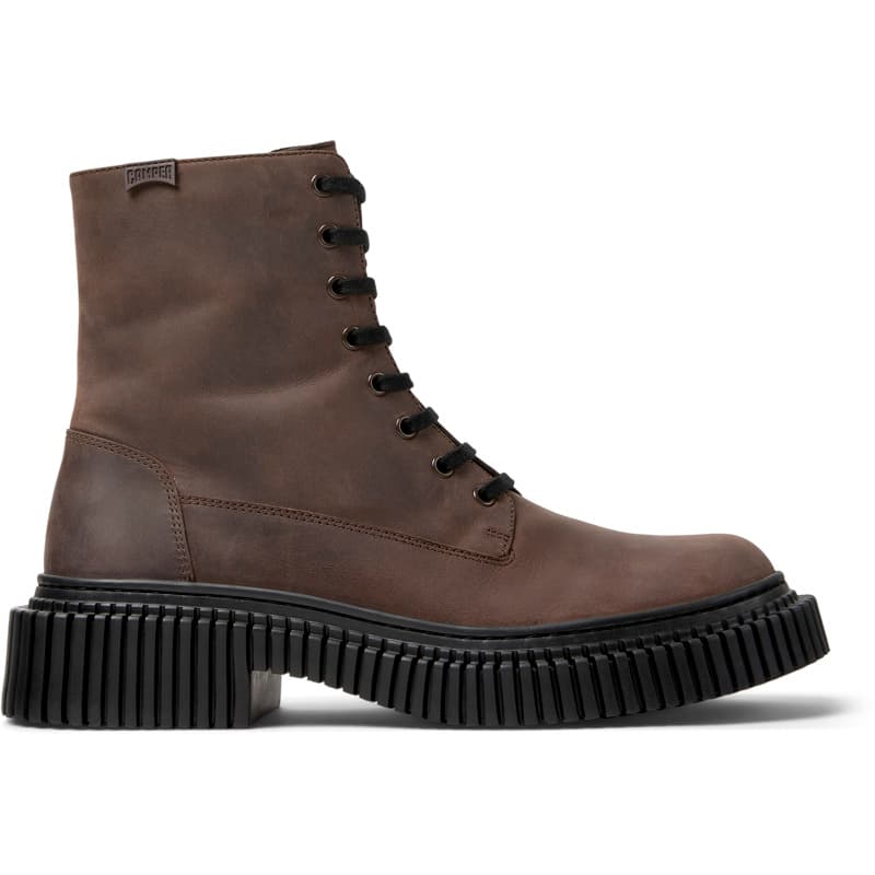 CAMPER Pix Berlin - Bottines pour Homme - Marron, taille 41, Cuir velours