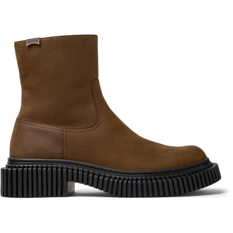 CAMPER Pix Berlin - Bottines pour Homme - Marron, taille 44, Cuir velours