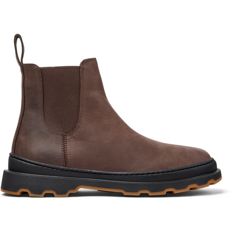 CAMPER Brutus+ - Bottines pour Homme - Marron, taille 40, Cuir velours
