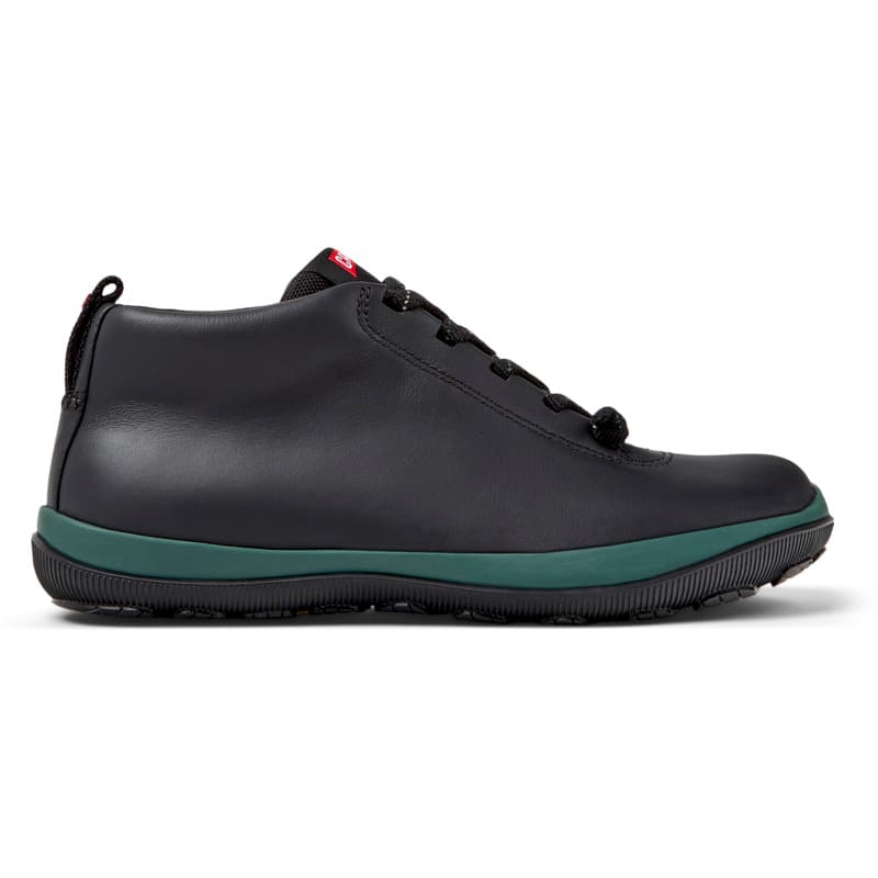 CAMPER Peu Pista GM - Chaussures casual pour Femme - Noir, taille 35, Cuir lisse/Tissu en coton