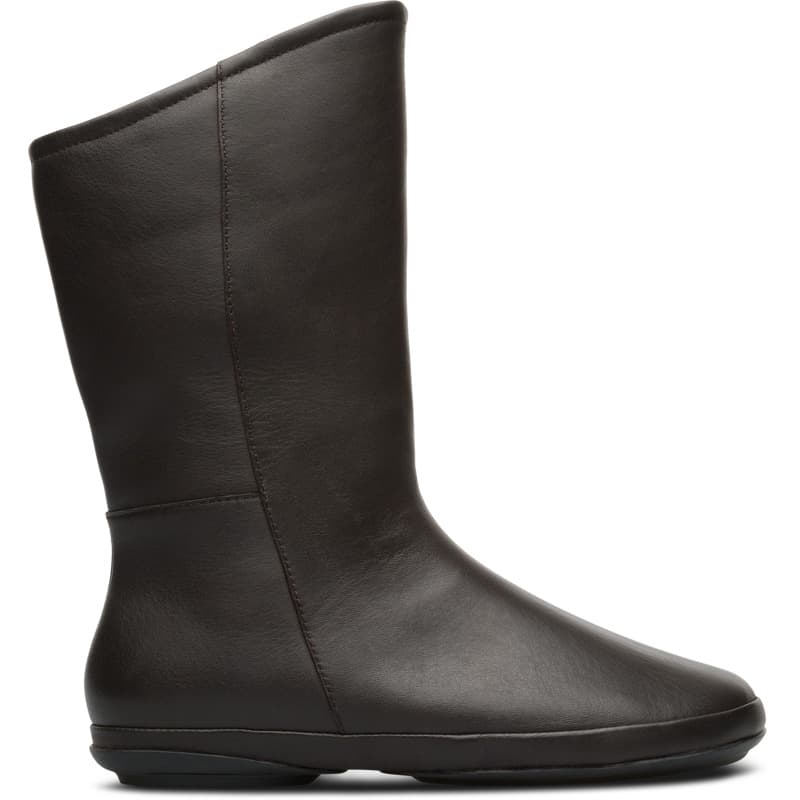 CAMPER Right - Bottes pour Femme - Marron, taille 36, Cuir lisse