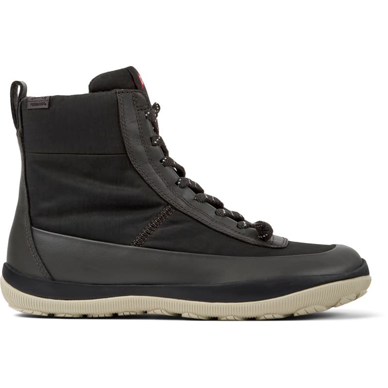 CAMPER Peu Pista PrimaLoft® - Bottes pour Femme - Gris, taille 38, Tissu en coton/Cuir lisse