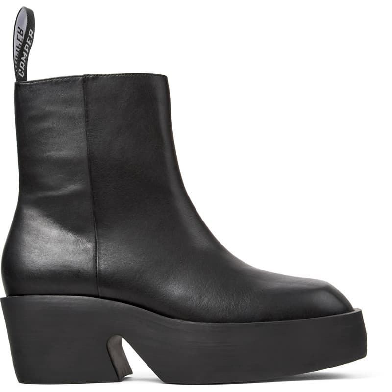 CAMPER Billie - Bottines pour Femme - Noir, taille 39, Cuir lisse