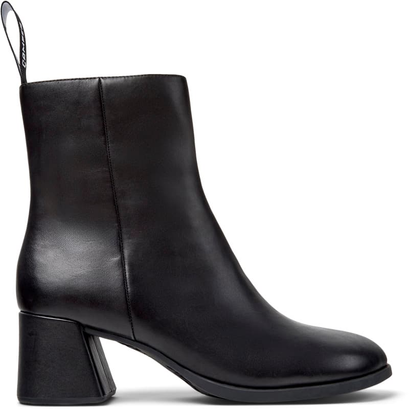 CAMPER Kora - Bottines pour Femme - Noir, taille 35, Cuir lisse