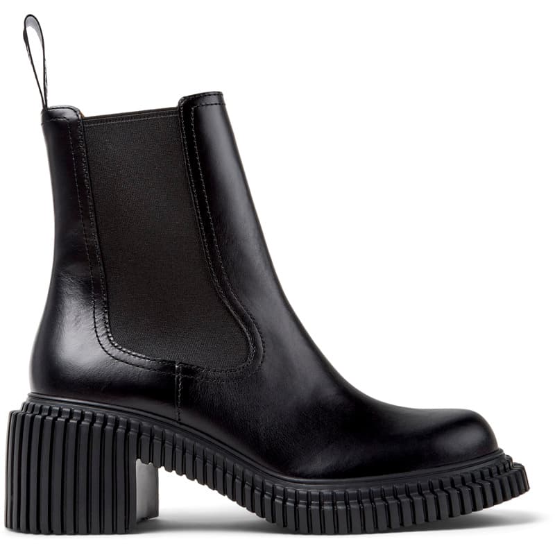 CAMPER Pix London - Bottines pour Femme - Noir, taille 35, Cuir lisse