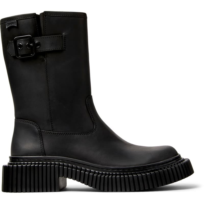 CAMPER Pix Berlin - Bottines pour Femme - Noir, taille 35, Cuir velours