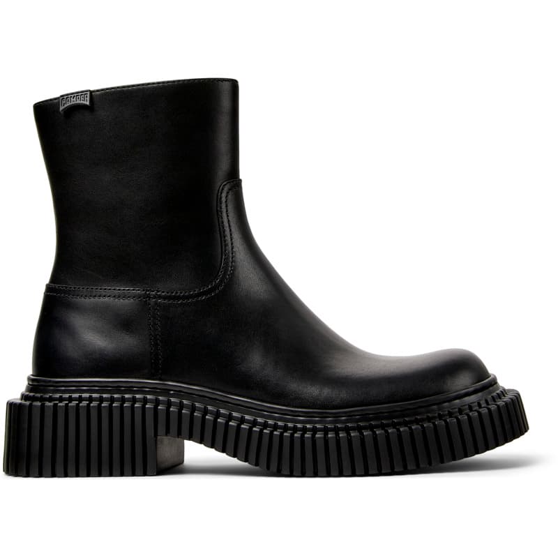 CAMPER Pix Berlin - Bottines pour Femme - Noir, taille 36, Cuir lisse