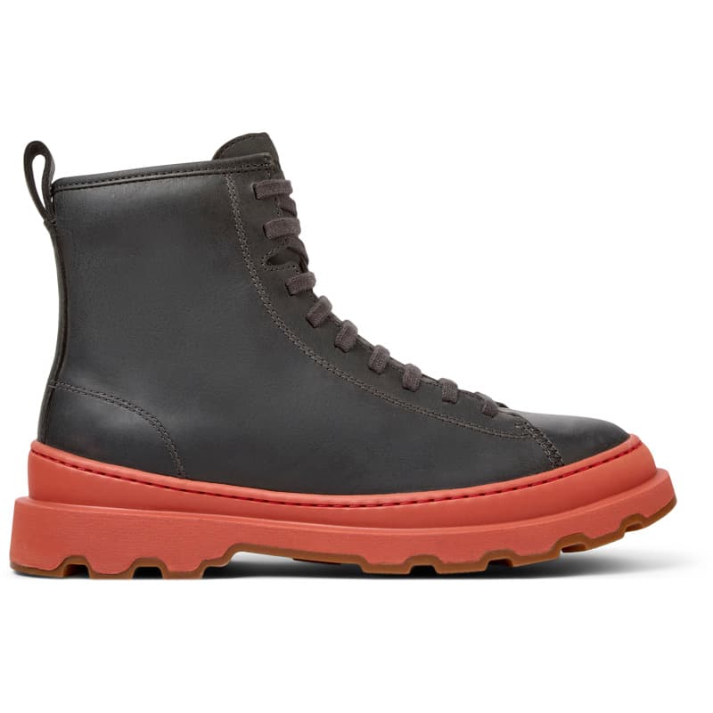CAMPER Brutus+ - Bottines pour Femme - Gris, taille 39, Cuir velours