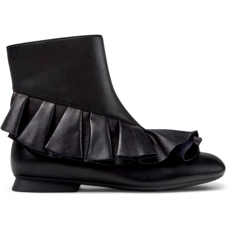 CAMPER Casi Myra - Bottines pour Femme - Noir, taille 38, Cuir lisse