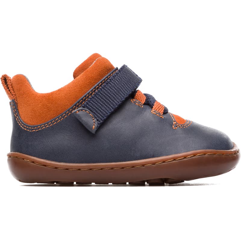 CAMPER Peu - Bottes pour  - Bleu,Marron, taille 21, Cuir lisse